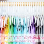 Kids closet organization ABFOL