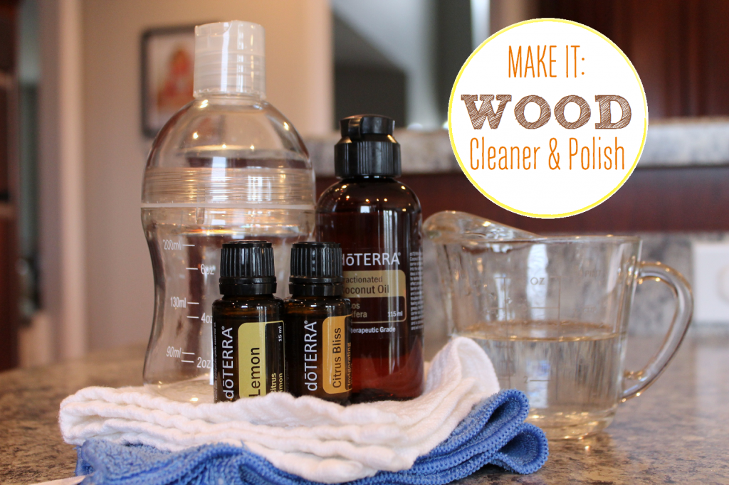 How to make homemade wood cleaner & polish using essential oils - A Bowl Full of Lemons