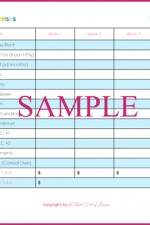 Monthly Expenses (Bills Due)