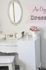 How to organize a dressing table