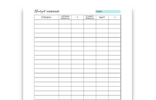 Sinking Funds Savings Trackers Printable The Budget Mom