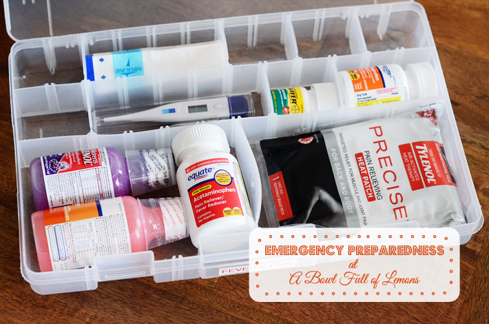 Emergency Preparedness - Week 3 First Aid Kit