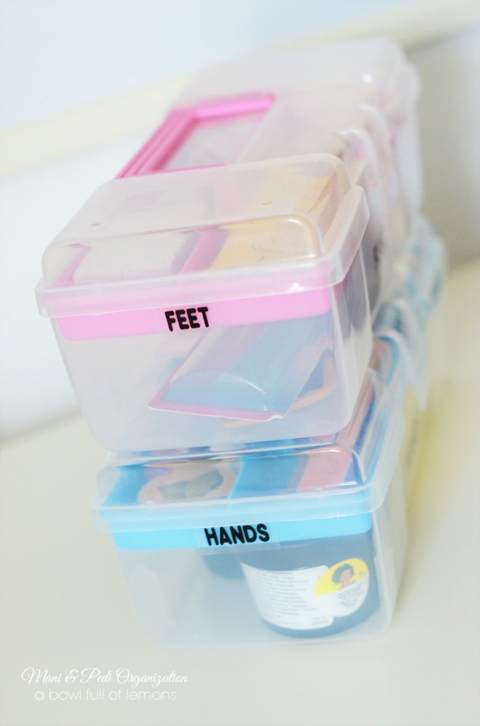 Mani & Pedi Organization 2