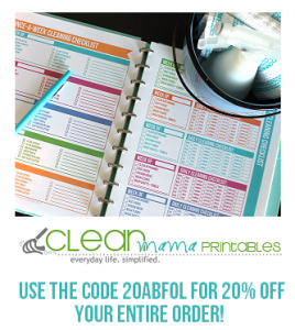 clean mama printables ad - ABFOL