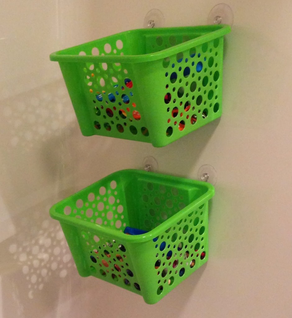 shower basket on A Bowl Full of Lemons