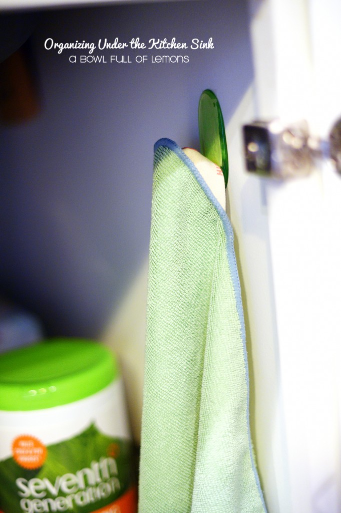 Organizing under the kitchen sink via ABFOL 