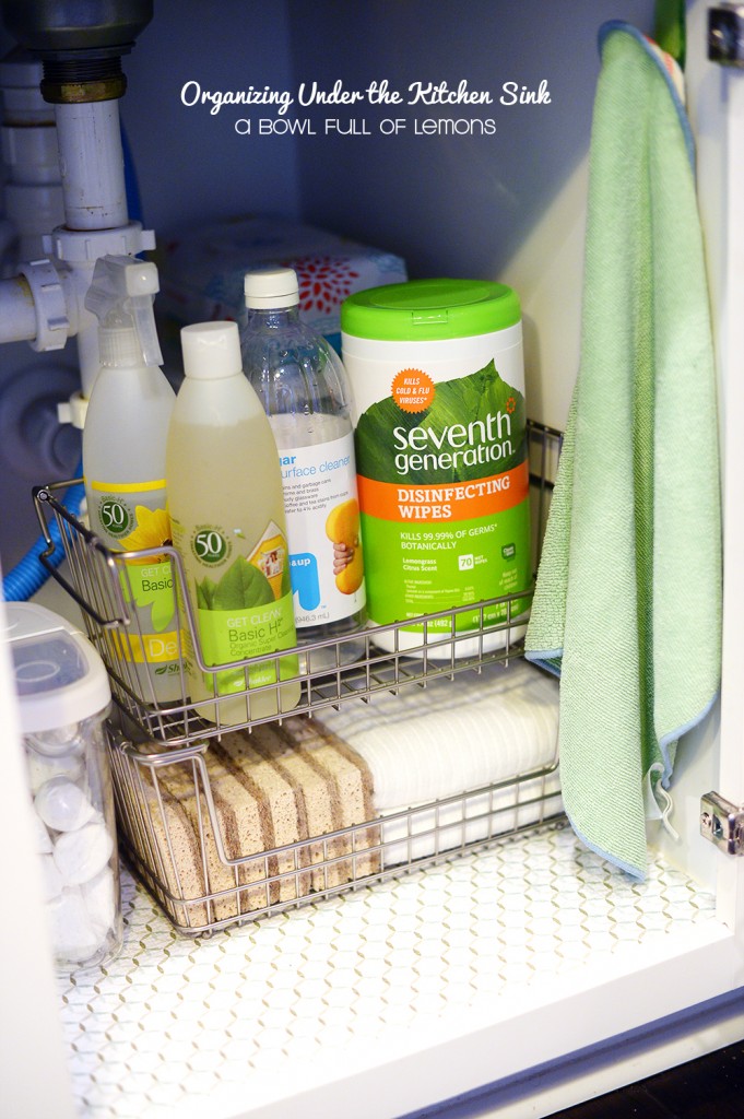 Organizing under the kitchen sink via ABFOL 