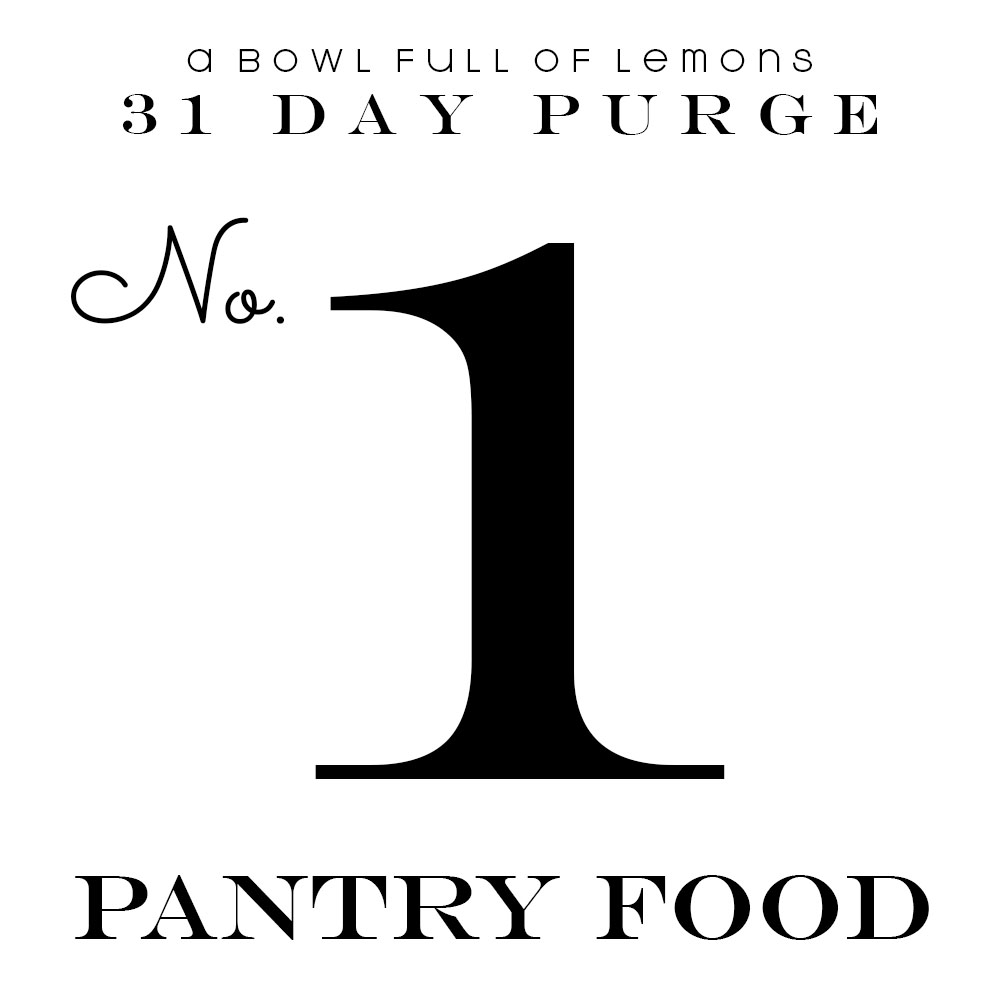 31 Days of Decluttering: Food Storage