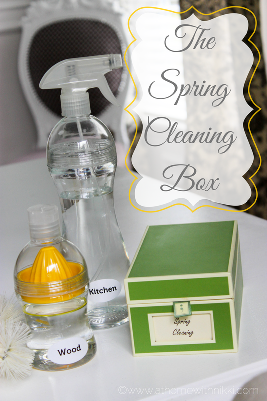 Spring Cleaning Box via ABFOL & At Home With Nikki 