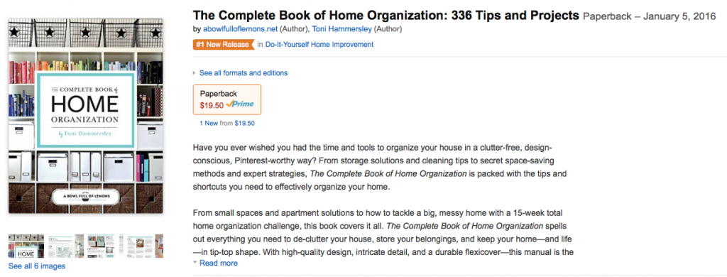 The Complete Book of Home Organization