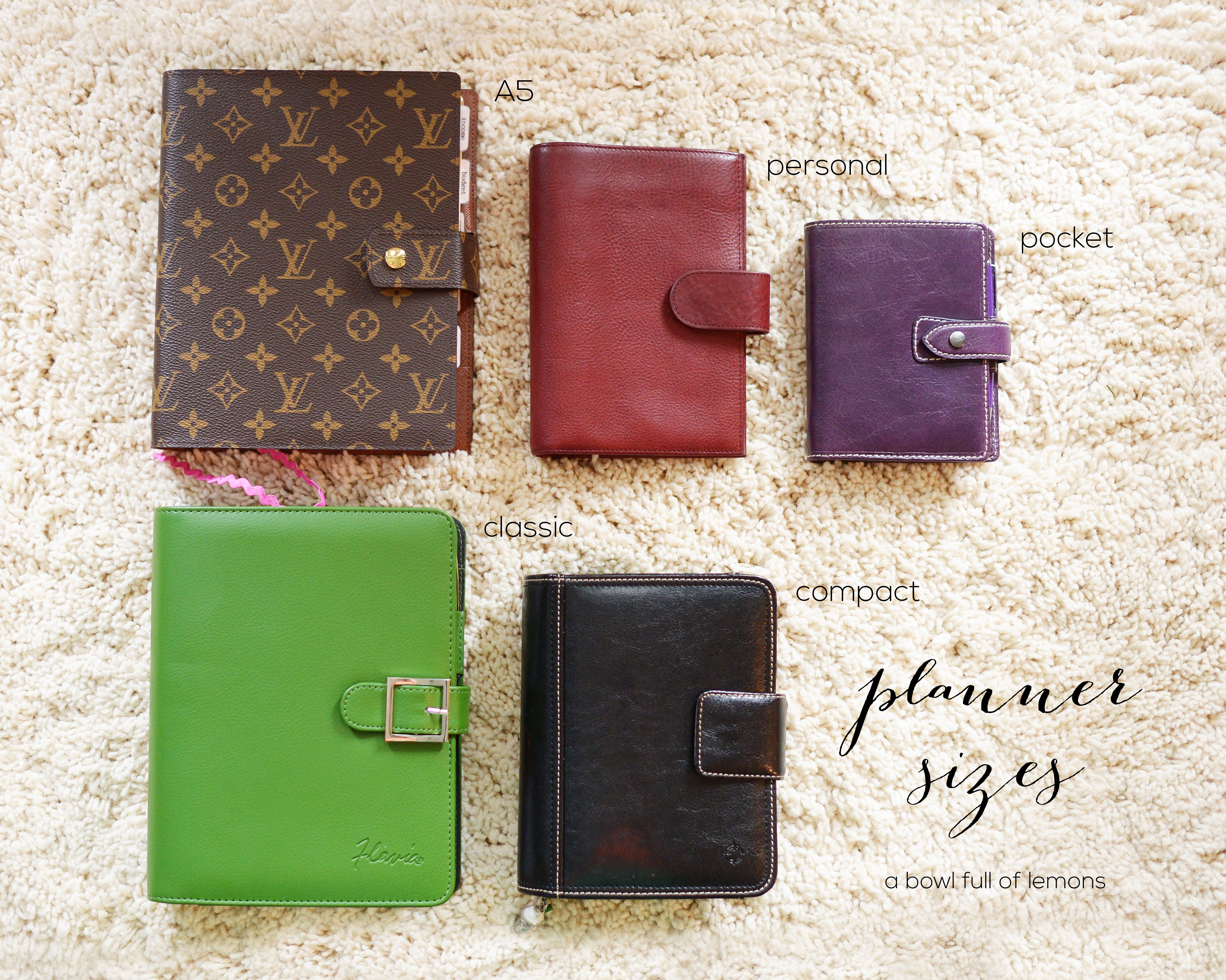 Which planner size is best for you? Find out here! – The Fabulous Planner