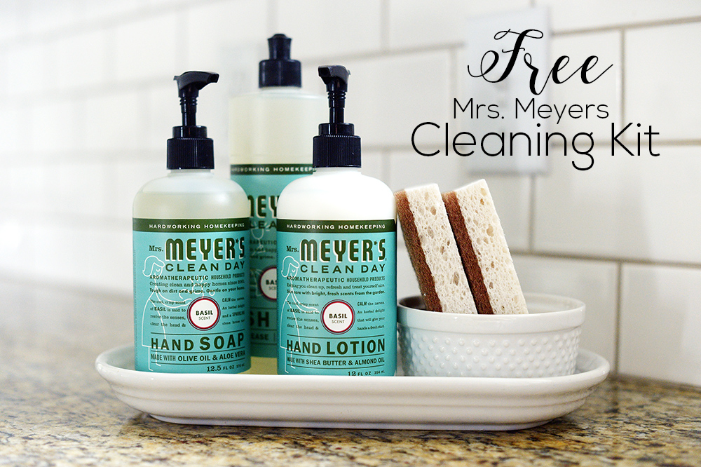 Free household cleaning kit samples