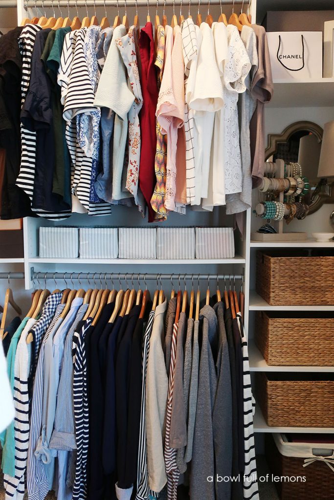 Closet Tour + How to Organize a Small Closet with GetClairefied