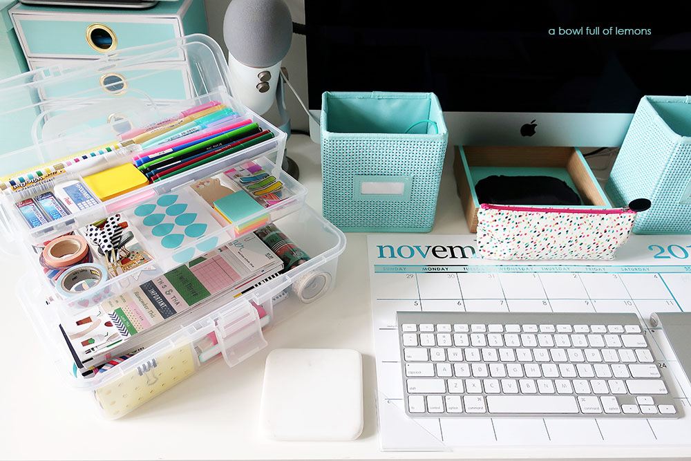 How To Organize Planner Supplies - 11 planner suplies organization