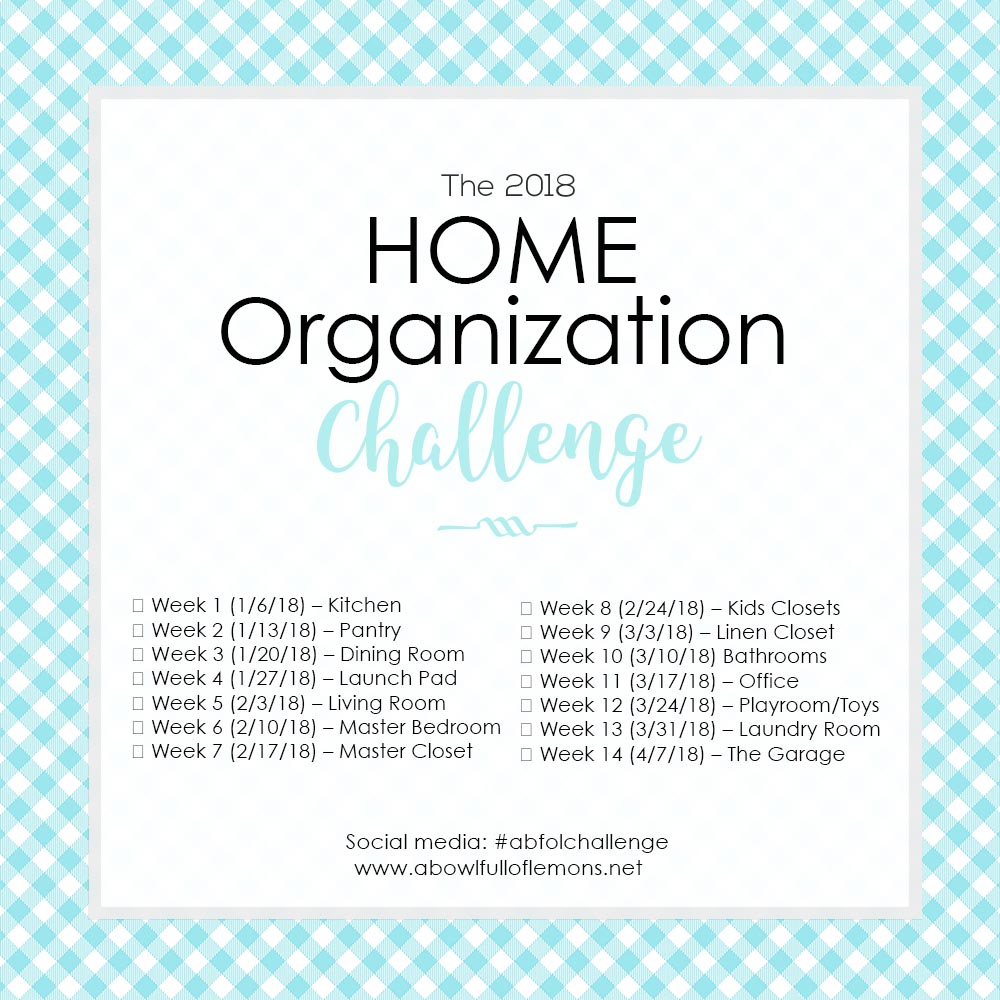 Organizing Week 10: Bathrooms