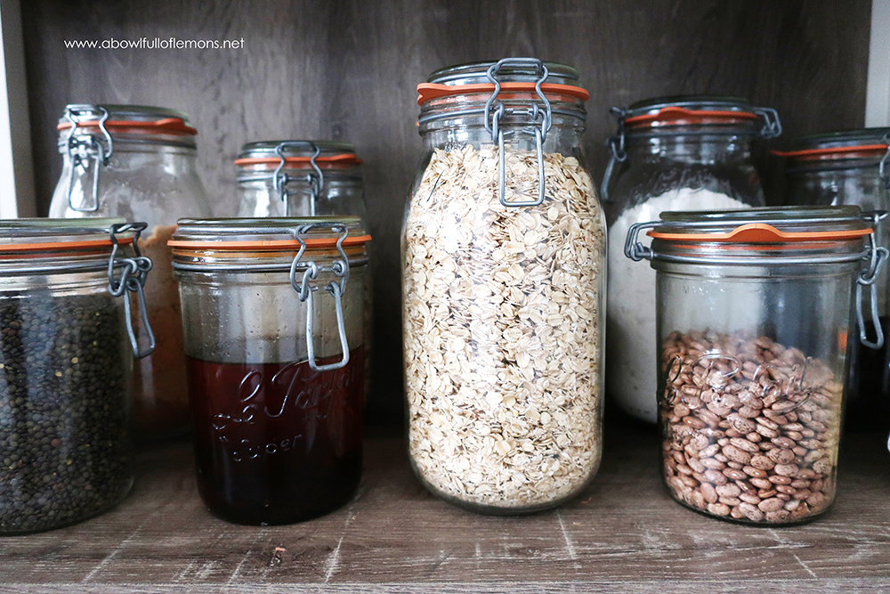 How to Organize Your Pantry with Mason Jars